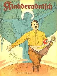 Плакат 1936 р.: "Гітлер сіє зерна миру, а не війни"
